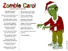Cartoon: Zombie Christmas Carol (small) by mdouble tagged cartoon christmas zombies santa song funny carol