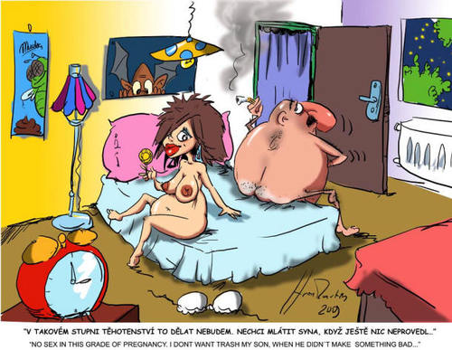 500px x 387px - pregnant sex By Martin Hron | Love Cartoon | TOONPOOL