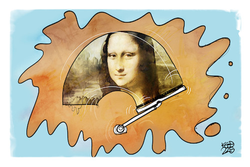 Anschlag auf die Mona Lisa