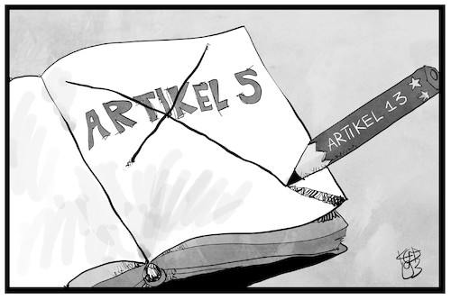 Cartoon: Artikel 13 (medium) by Kostas Koufogiorgos tagged karikatur,koufogiorgos,illustration,cartoon,artikel,13,pressefreiheit,urheberrechtsreform,angriff,protest,demonstration,karikatur,koufogiorgos,illustration,cartoon,artikel,13,pressefreiheit,urheberrechtsreform,angriff,protest,demonstration