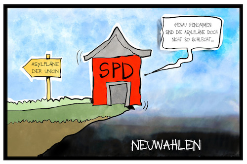 Asylpläne vs. Neuwahlen