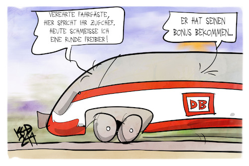 Bahn-Mitarbeiter erhalten Boni