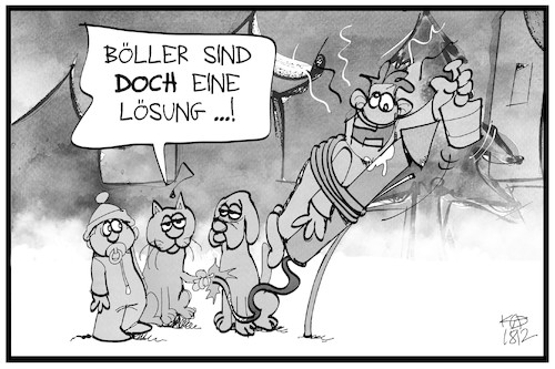 Böller sind die Lösung