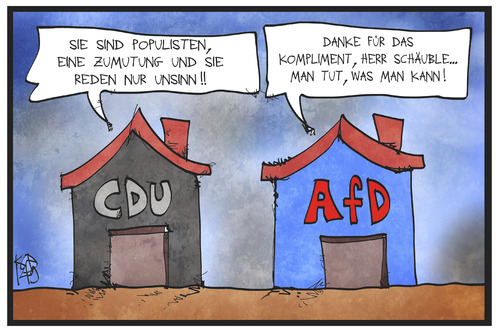 CDU und AfD