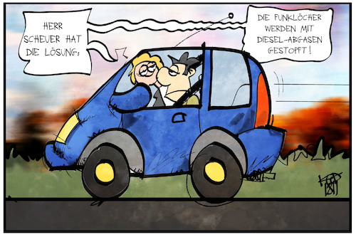 Dieselgate und Funklöcher