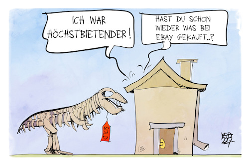 Dino-Versteigerung