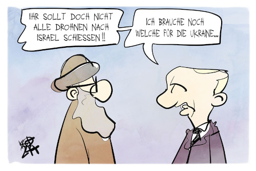 Drohnen auf Israel