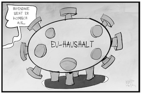 Cartoon: EU-Haushalt (medium) by Kostas Koufogiorgos tagged karikatur,koufogiorgos,illustration,cartoon,eu,haushalt,sparschwein,corona,europa,virus,pandemie,karikatur,koufogiorgos,illustration,cartoon,eu,haushalt,sparschwein,corona,europa,virus,pandemie