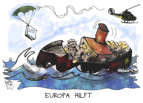 Cartoon: Eurosur (medium) by Kostas Koufogiorgos tagged eu,europa,eurosur,flüchtling,karikatur,koufogiorgos,asyl,eu,europa,eurosur,flüchtling,karikatur,koufogiorgos,asyl