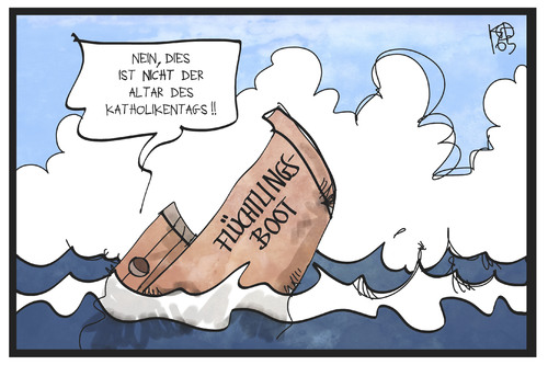 Flüchtlingsboot