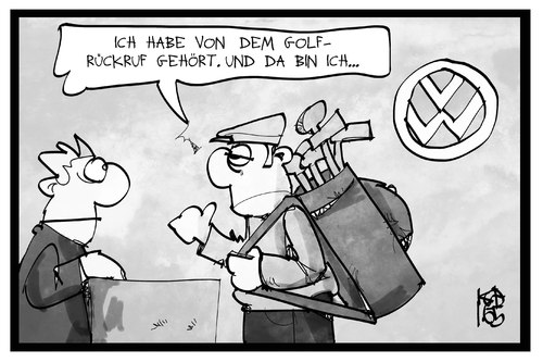 Golf-Rückruf