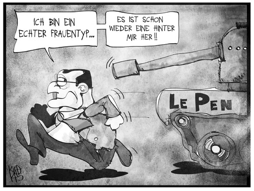 Hollande und Le Pen