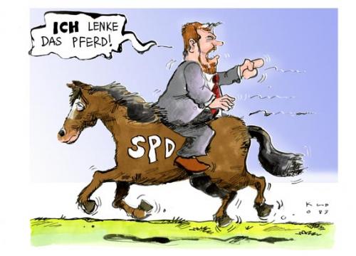 ICH lenke das Pferd!