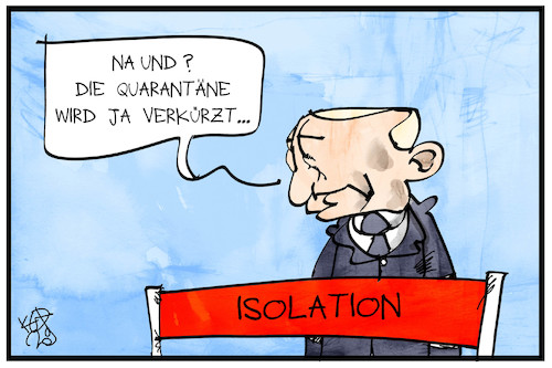 Isolation für Putin