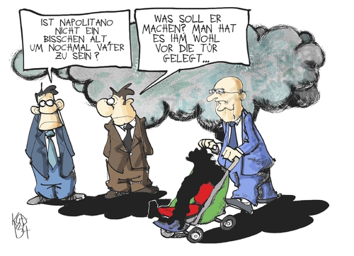 Cartoon: Italien (medium) by Kostas Koufogiorgos tagged napolitano,italien,präsident,vater,wahl,karikatur,koufogiorgos,napolitano,italien,präsident,vater,wahl,karikatur,koufogiorgos