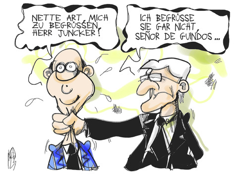 Juncker und De Guindos