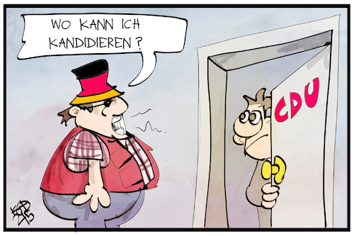 Kandidieren für die CDU