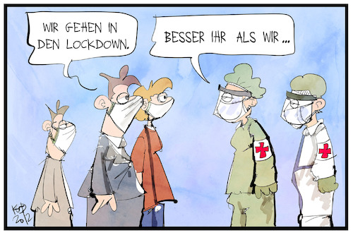 Krankenhaus-Lockdown