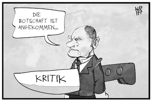 Kritik an Olaf Scholz