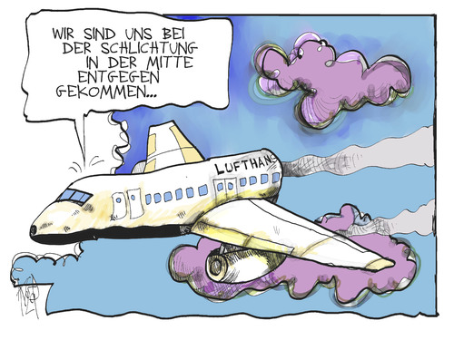 Lufthansa-Schlichtung