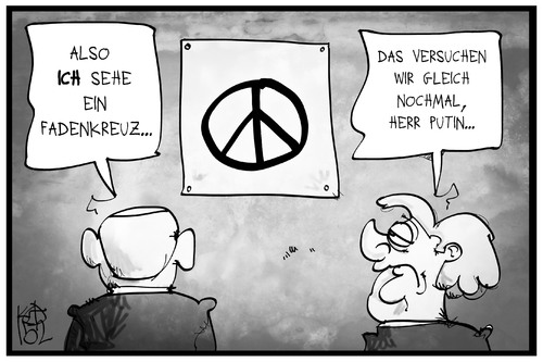 Merkel und Putin