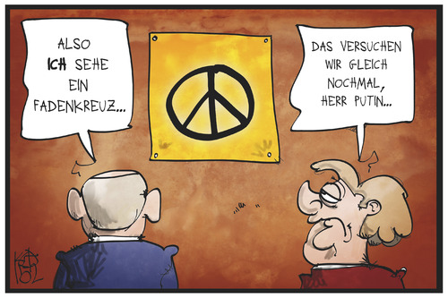 Merkel und Putin