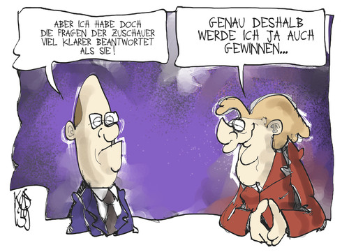 Merkel und Steinbrück