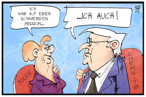 Merkel und Steinmeier