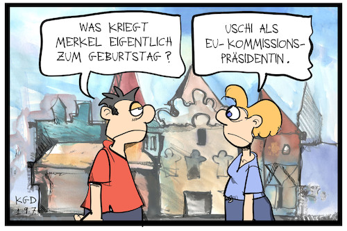 Merkels Geburtstag