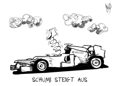 Schumi steigt aus