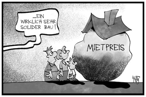 Cartoon: Mietpreise (medium) by Kostas Koufogiorgos tagged karikatur,koufogiorgos,illustration,cartoon,miete,mietpreis,haus,wohnung,mieter,geld,immobilienpreise,karikatur,koufogiorgos,illustration,cartoon,miete,mietpreis,haus,wohnung,mieter,geld,immobilienpreise