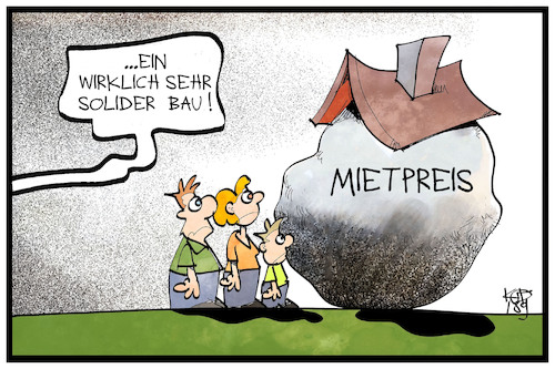 Cartoon: Mietpreise (medium) by Kostas Koufogiorgos tagged karikatur,koufogiorgos,illustration,cartoon,miete,mietpreis,haus,wohnung,mieter,geld,immobilienpreise,karikatur,koufogiorgos,illustration,cartoon,miete,mietpreis,haus,wohnung,mieter,geld,immobilienpreise