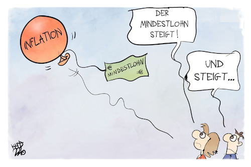 Mindestlohn vs. Inflation