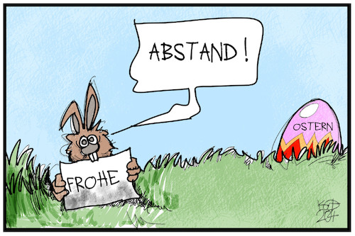 Ostern mit Abstand