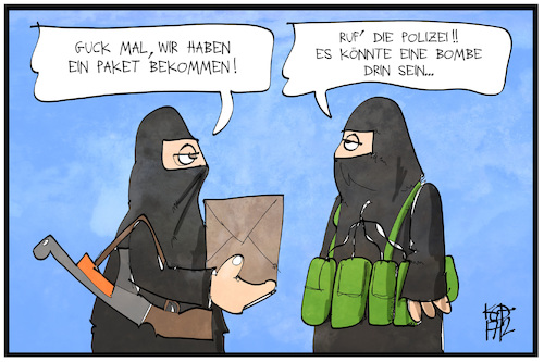 Paket-Anschlag