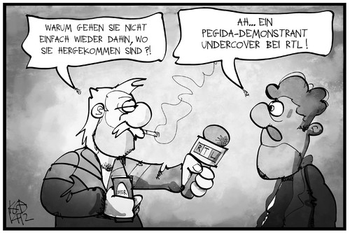 PEGIDA undercover