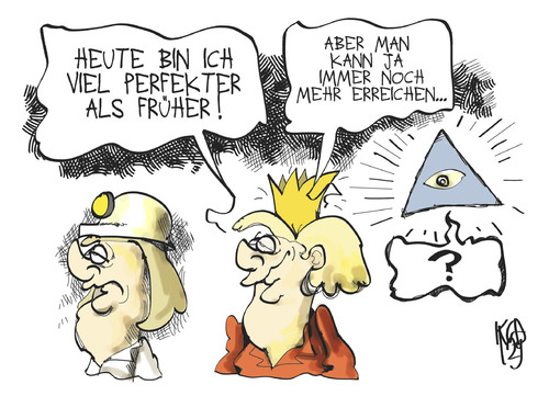 Cartoon: Perfekt! (medium) by Kostas Koufogiorgos tagged perfekt,gott,merkel,gorleben,untersuchungsausschuß,akw,atom,müll,endlager,umwelt,ministerin,karikatur,kostas,koufogiorgos,perfekt,gott,merkel,gorleben,untersuchungsausschuß,akw,atom,müll,endlager,umwelt,ministerin,karikatur,kostas,koufogiorgos