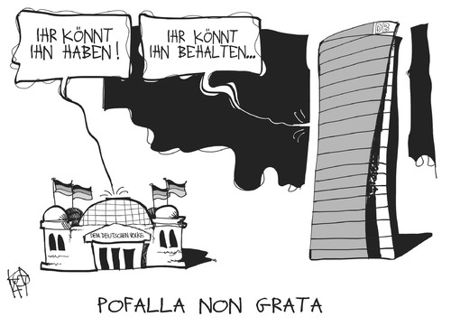 Pofalla non grata