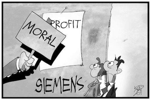 Proteste gegen Siemens