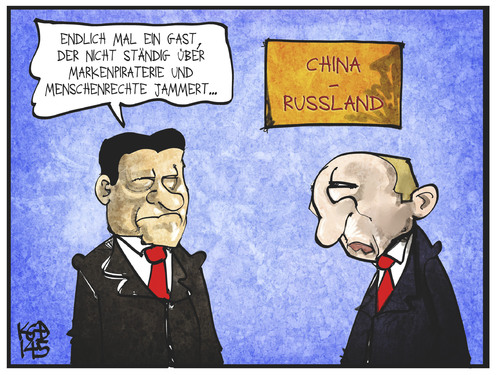 Putin in China