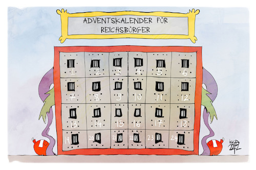 Reichsbürger-Adventskalender