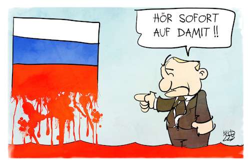 Cartoon: Russland (medium) by Kostas Koufogiorgos tagged koufogiorgos,karikatur,putin,fahne,flagge,russland,blut,ausbluten,ukraine,krieg,koufogiorgos,karikatur,putin,fahne,flagge,russland,blut,ausbluten,ukraine,krieg