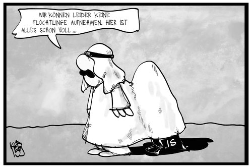 Cartoon: Saudi-Arabien und der IS (medium) by Kostas Koufogiorgos tagged karikatur,koufogiorgos,illustration,cartoon,saudi,arabien,is,islamischer,staat,flüchtlinge,aufnahme,solidarität,verstecken,flüchtlingskrise,terrorismus,karikatur,koufogiorgos,illustration,cartoon,saudi,arabien,is,islamischer,staat,flüchtlinge,aufnahme,solidarität,verstecken,flüchtlingskrise,terrorismus