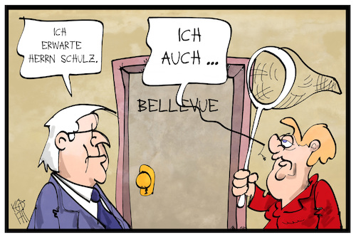 Schulz bei Steinmeier