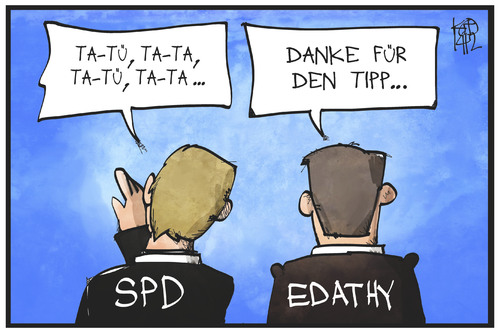 Cartoon: SPD und Edathy (medium) by Kostas Koufogiorgos tagged karikatur,koufogiorgos,illustration,cartoon,edathy,spd,information,sirene,warnung,politik,politiker,karikatur,koufogiorgos,illustration,cartoon,edathy,spd,information,sirene,warnung,politik,politiker