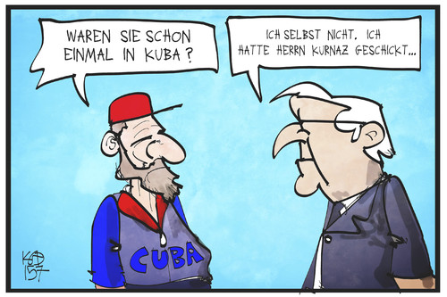 Steinmeier in Kuba