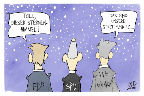 Streitpunkte der Ampel