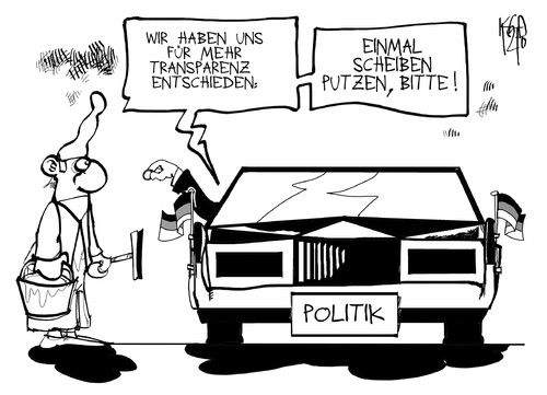 Transparente Politik