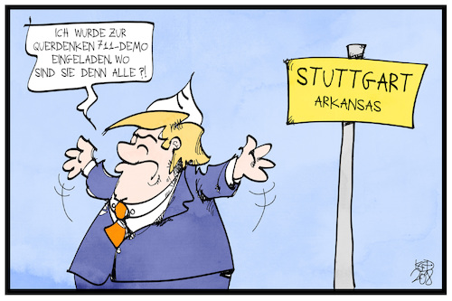 Trump in Stuttgart By Kostas Koufogiorgos | Politics ...