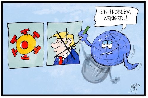 Trump ist weg